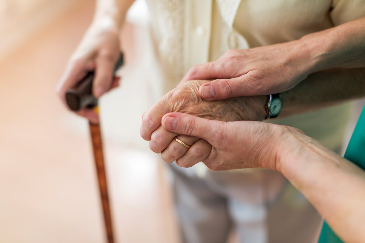 Caregiver & Senior Hands